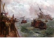 unknow artist Seascape, boats, ships and warships. 02 china oil painting reproduction